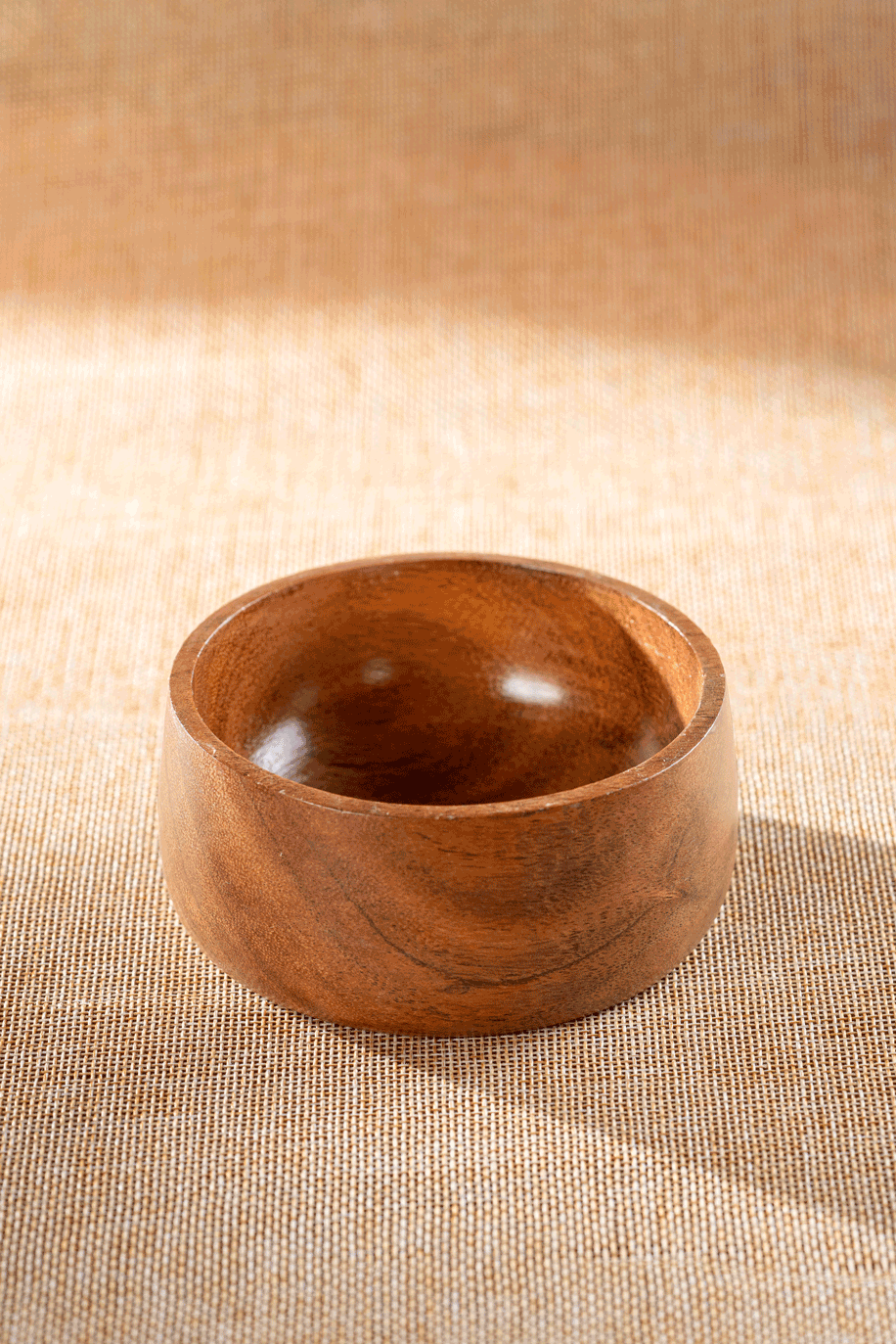 Thumbnail preview #2 for Gumbad - Small wooden dip bowls (set of 2)