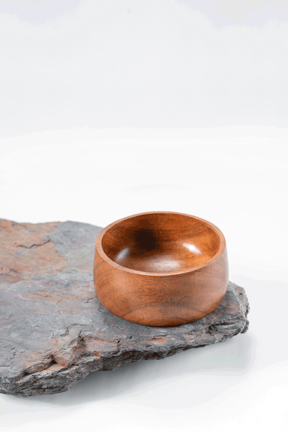 Thumbnail preview #4 for Gumbad - Small wooden dip bowls (set of 2)