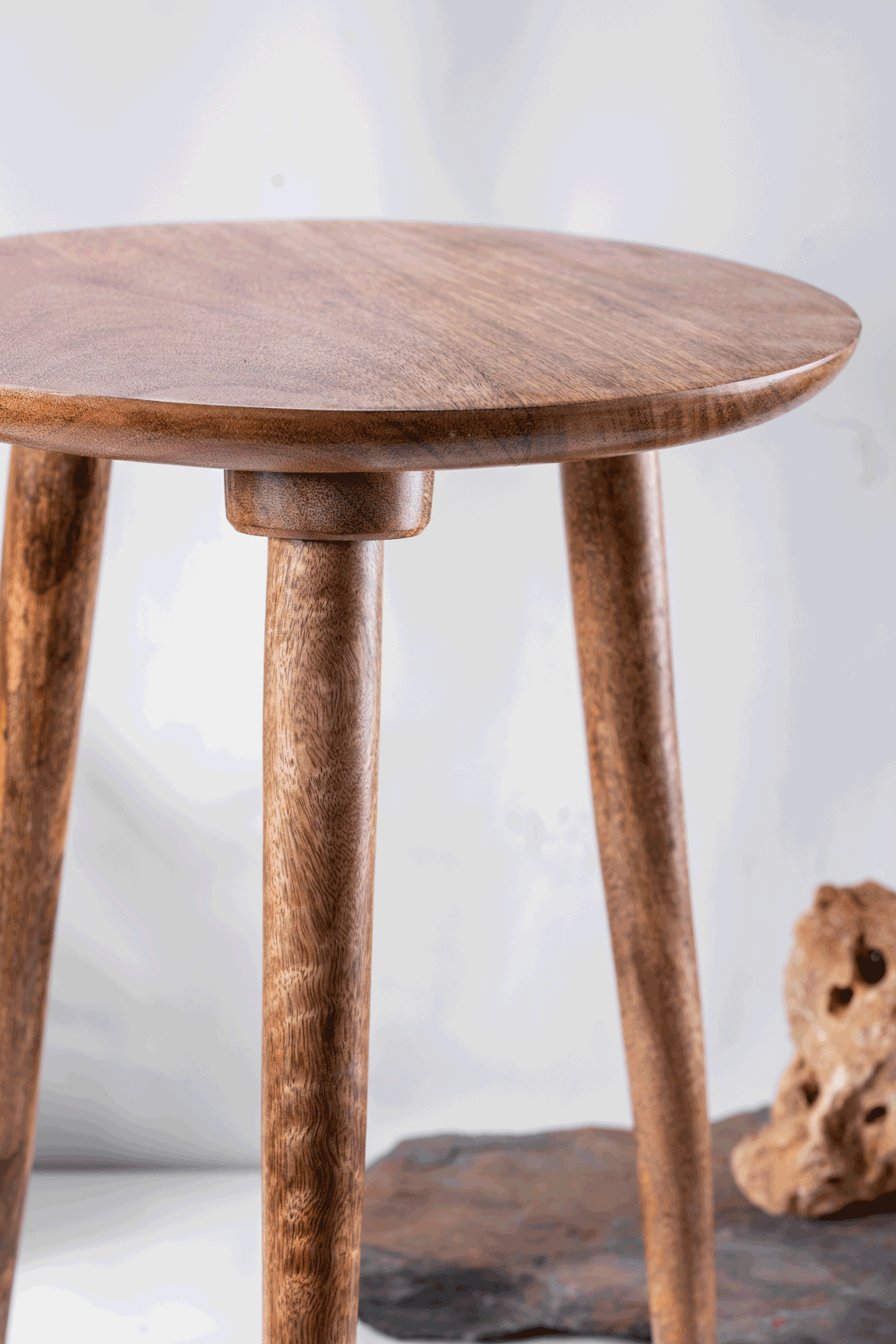 Thumbnail preview #4 for Saral Uttmansh - 3 legged wooden stool